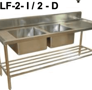 Lavafondos De Acero Inoxidable Ecobeck - Imagen 3