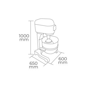 Batidora Sinmag 40 Lts. - Imagen 4