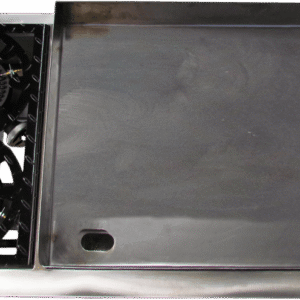 Plancha Churrasquera 50 x 70 cm Con 2 Quemadores - Imagen 4