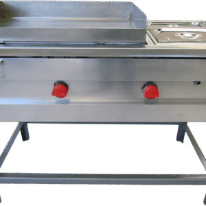 Churrasquera 50 x 70 cm Con Baño María - Imagen 2