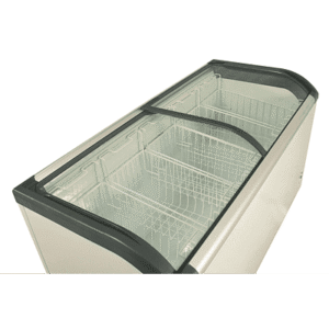 Tapa De Vidrio Curvo 520 Lts. Congeladores Islas - Imagen 4