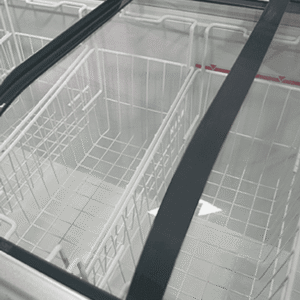 Tapa De Vidrio Curvo 650 Lts. Congeladores Islas - Imagen 2