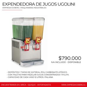 Expendedora De Jugos Ugolini
