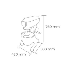 Batidora 20 Lts. - Imagen 2