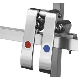 Lavamanos (Agua Fría & Caliente) Con Llave De Rodilla - Imagen 2