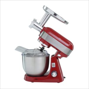 Batidora Roja Lorenzza 5 Lts. + Molino De Carne - Imagen 4