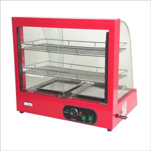 Exhibidor Curvo Mantenedor De Calor - Imagen 2