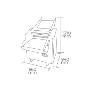 Sobadora 50 cm. Monofásica - Imagen 2