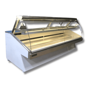 Vitrina Carnicera Jaguar Cristal Curvo